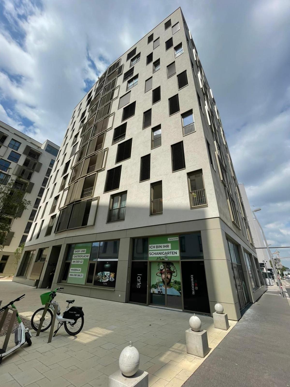 Donaublick Oasis: Stylische Wohnung Вена Экстерьер фото